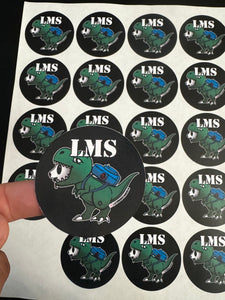 100 2 inch circle labels not laminated on sheets